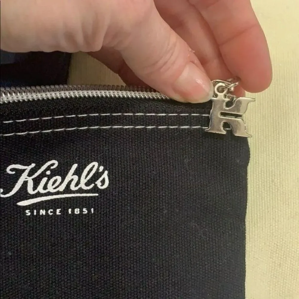 Set of three Zippered‎ Cosmetics kiehls bags